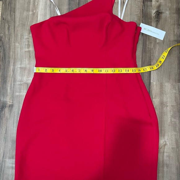 BCBGeneration Cocktail One Shoulder Dress 10 - Picture 3 of 8